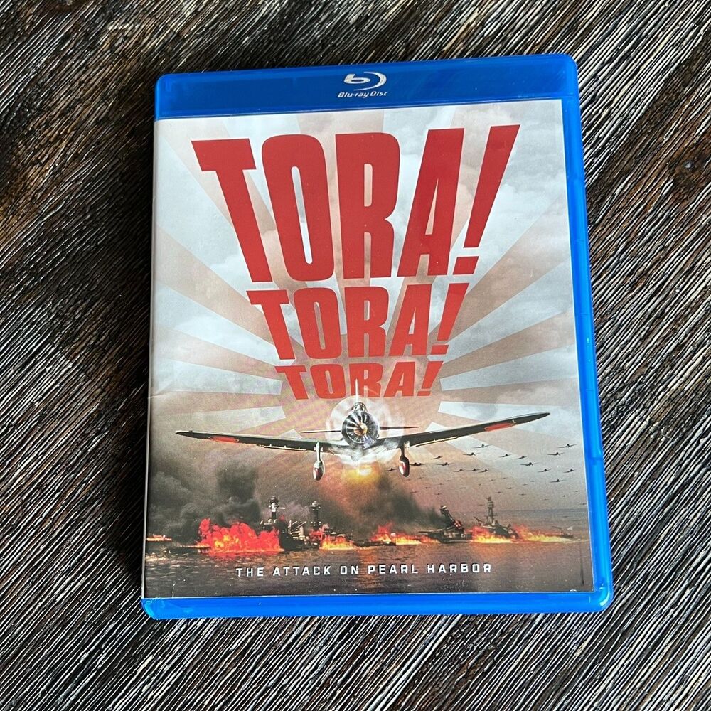 Tora Tora Tora Movie Blu-ray 1970 War Drama Pearl Harbor Attack Film Rated G